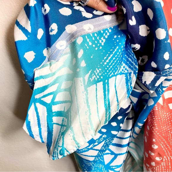 Diane Von Furstenberg “Gilmore Oasis” silk dress 🧡 - Picture 10 of 16